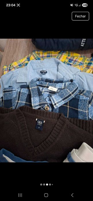 Lote roupa tam.3anos