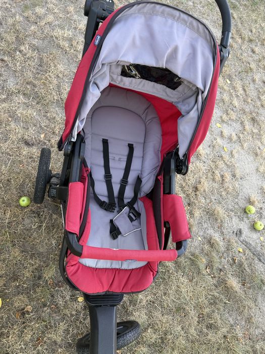 Chicco Active3 Trio 3 в 1 — коляска, люлька, автокрісло