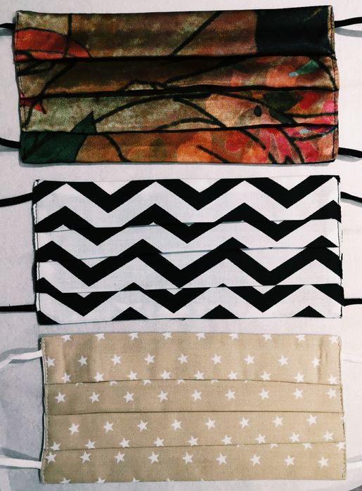 Máscaras Sociais 100% algodão c/ clip