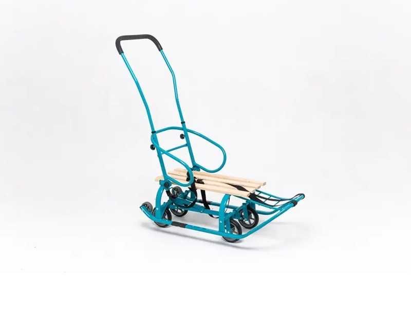 Санки на колесах з ручкою безкоштовна доставка по Львову