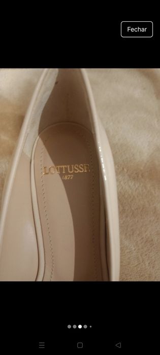 Sapatos mulher n.35 pele