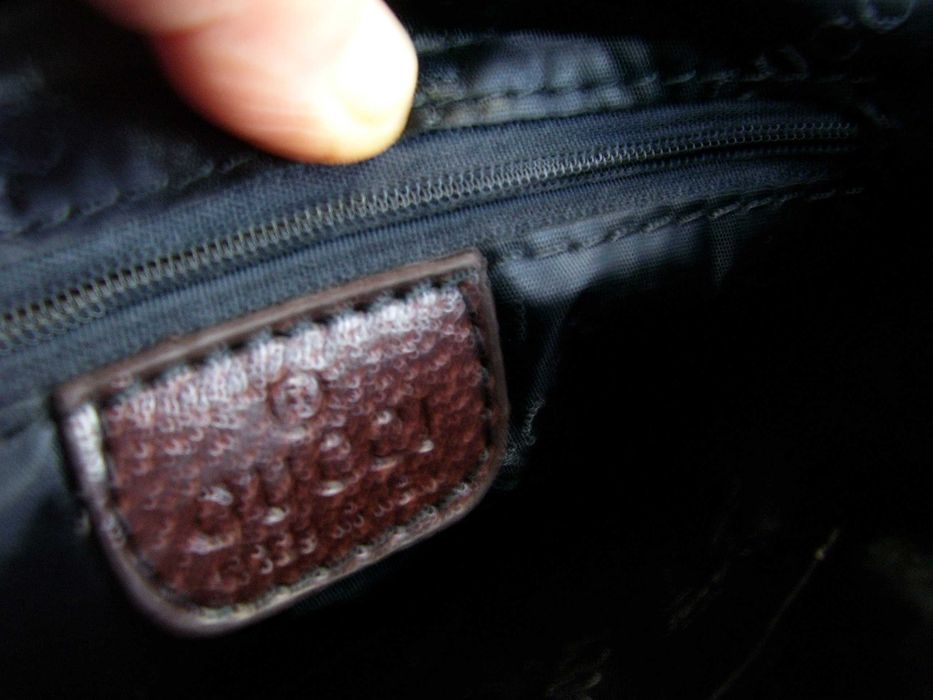 brązowa torebka gucci