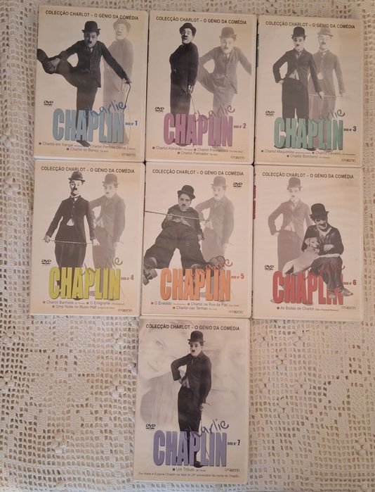 Coleção Charlie Chaplin - 7 DVDs