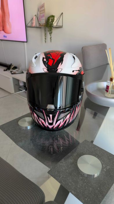 Capacete  HJC Tpha 11 carnage Marvel