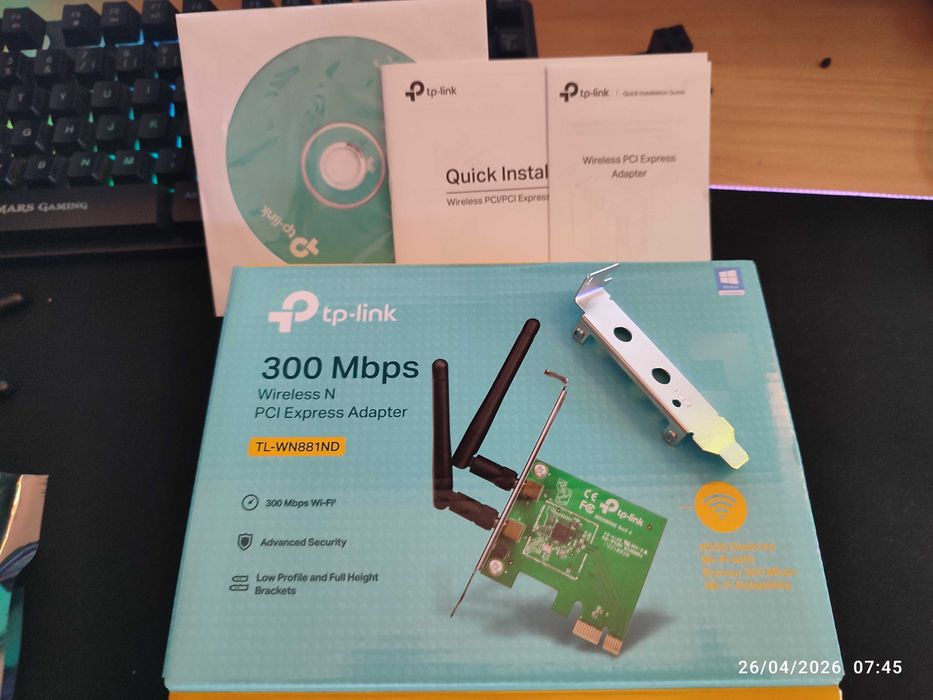 PTLink wireless PCI Express456274402786027520