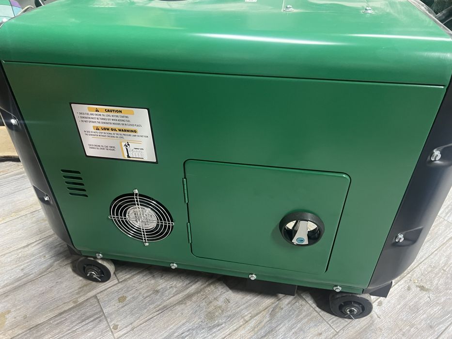 Дизельний генератор 6.5 kw 3 фази новий