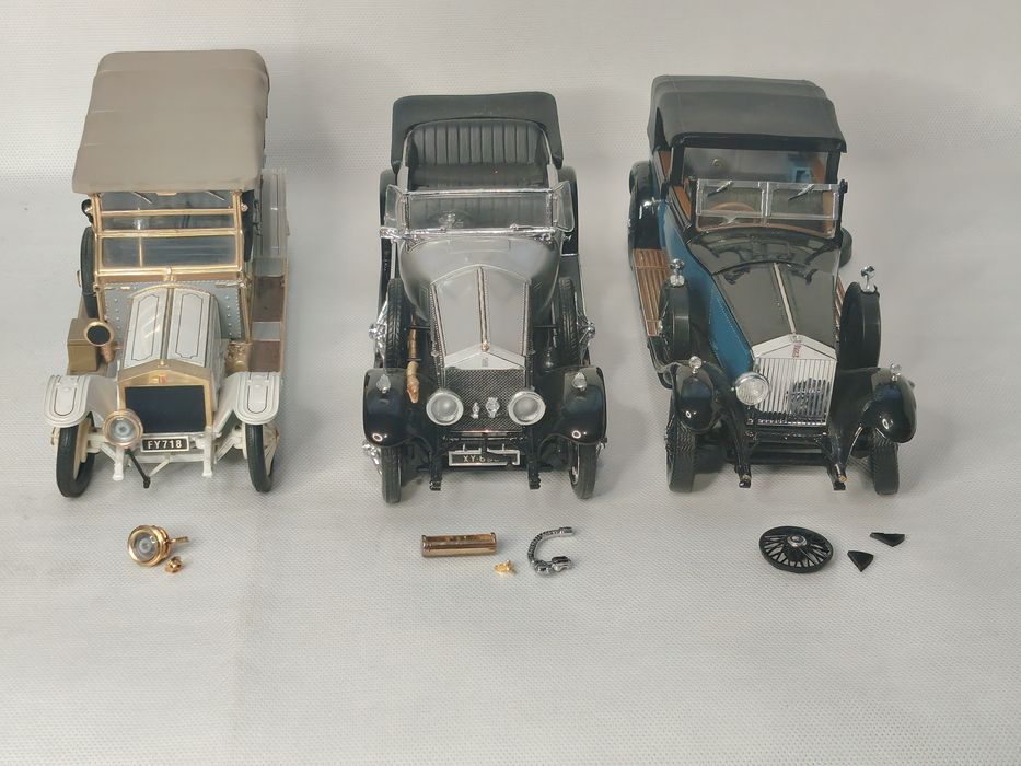 Franklin Mint 1.24 Rolls-Royce x3 modeli