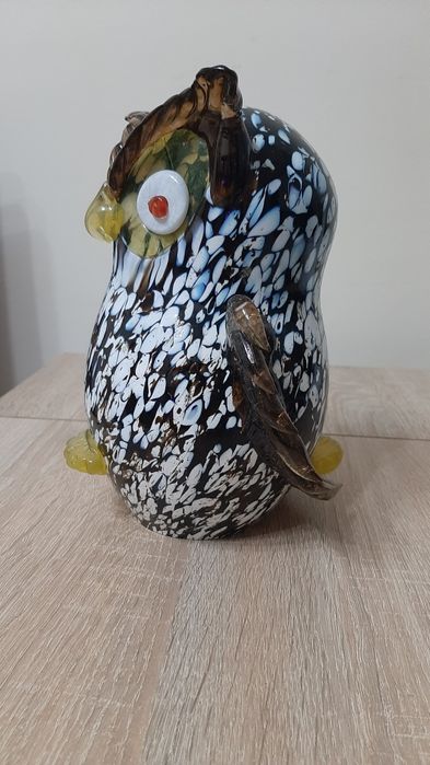 Figurka Szklana Sowa