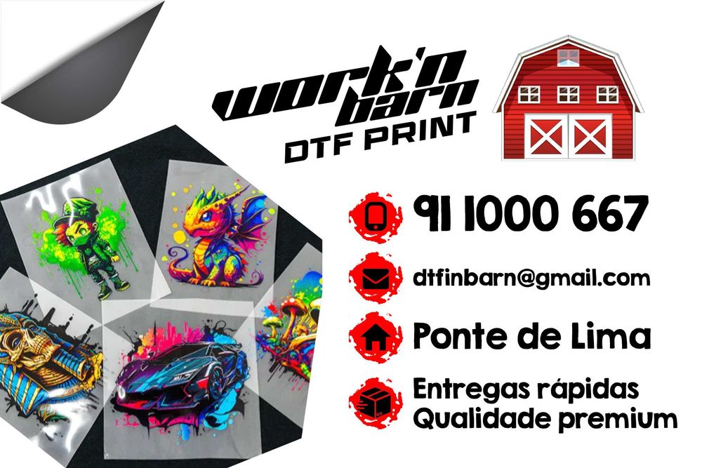 DTF - Ponte de Lima - Qualidade Mimaki