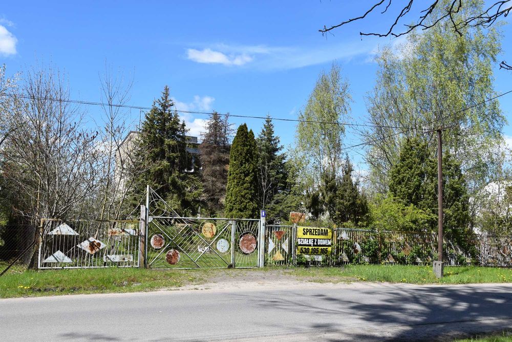 Działka budowlana z domem 150mkw, Ksawerów - Widok 4