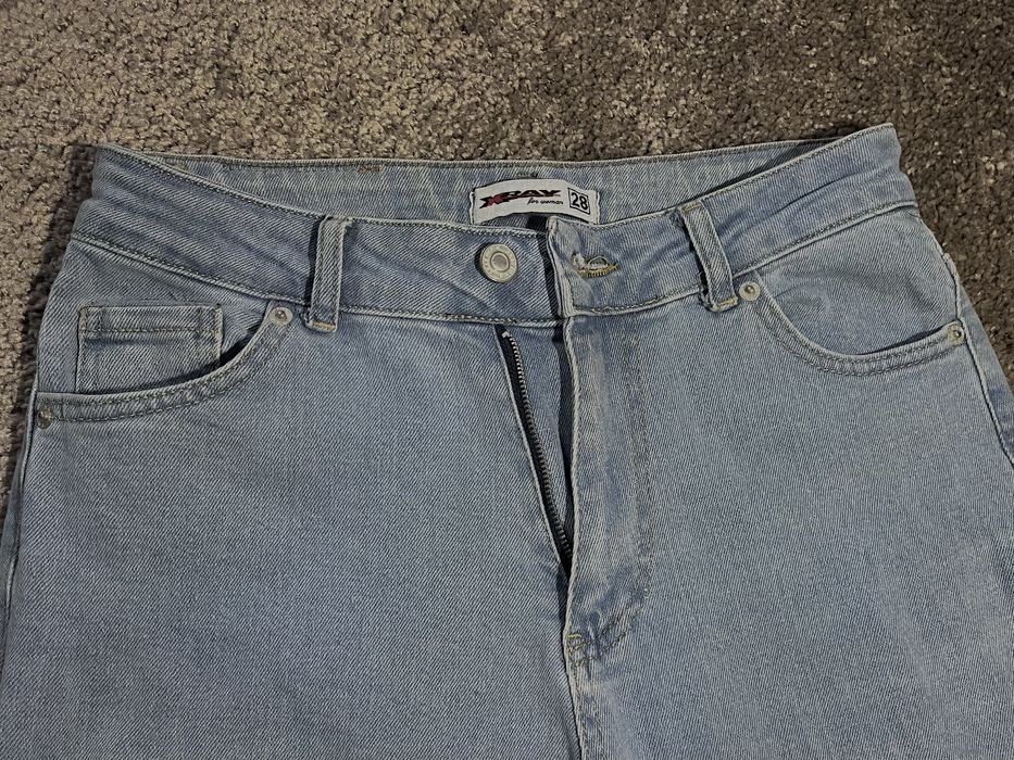 Джинси палоццо світло синього кольору