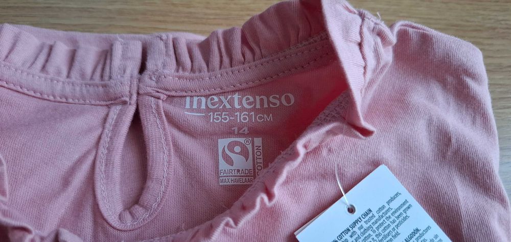 Camisola Rosa (Novo): Tam 14 Anos