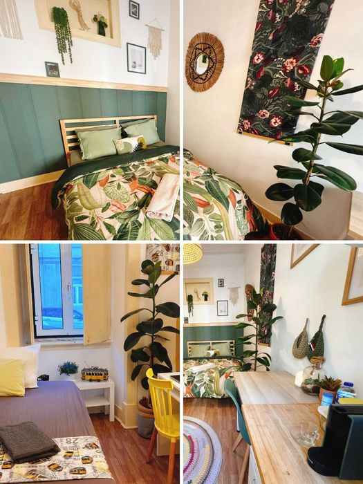 Vendo Mobílias de Quartos completa (cama, colchão, mesas, Roupeiros, arrumação). Como novo em Airbnb