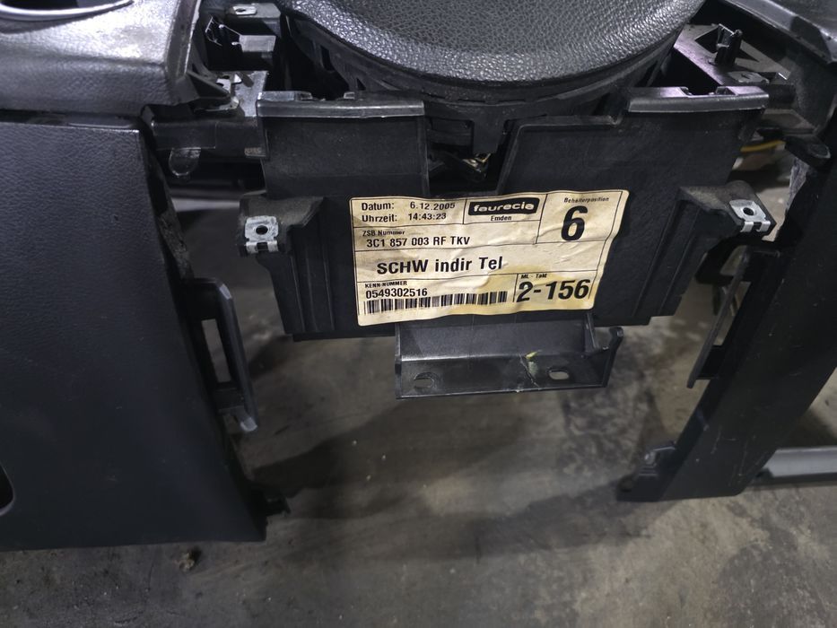 Passat b6 Deska Konsola Airbag Pasy
