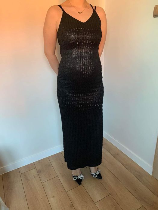 Karnawałowa sukienka maxi S/M