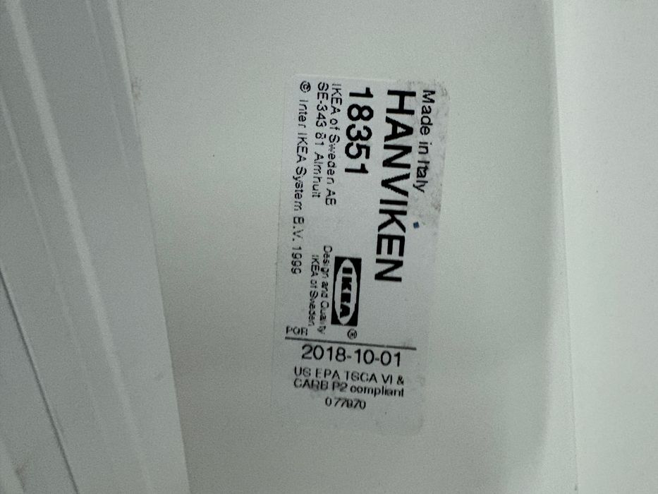 HANVIKEN - 6x portas IKEA 60x64 - usado como cabeceira de cama