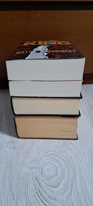 4x Stephen King Bastion + Outsider + Podpalaczka + Billy Summers  BDB