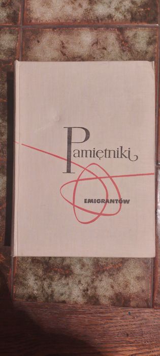 Książka pod tytułem  PAMIĘTNIKI EMIGRANTÓW