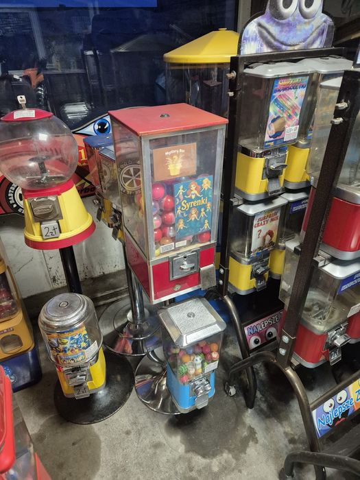 Automaty na kulki, vendingowe