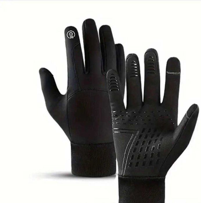 Перчатки теплі унісекс, рукавички зимові чоловічі жіночі, для сенсора