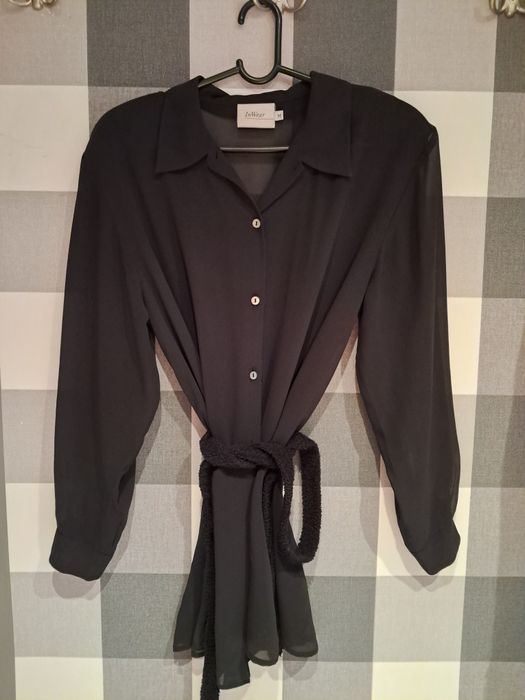 Czarna elegancka koszula bluzka