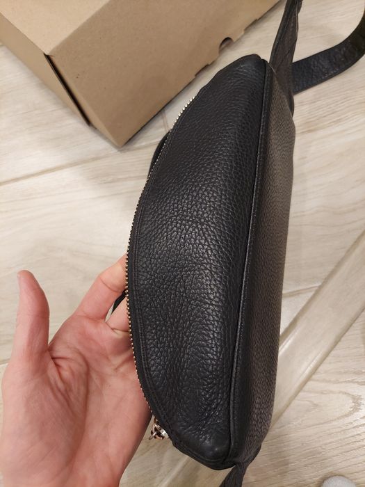 Бананка поясна сумка шкіряна чоловіча