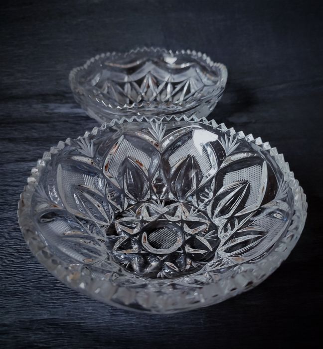 Салатниця/цукерниця кришталева