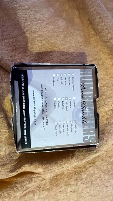 Set Bare Knuckle Pickups (BKP) - Handwound in UK