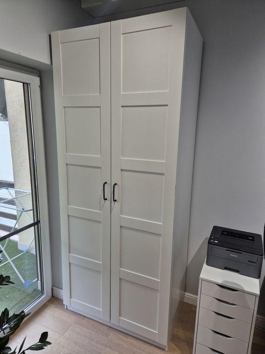 Szafa ikea pax z szufladami100x58x235 cm kosze drazek polka