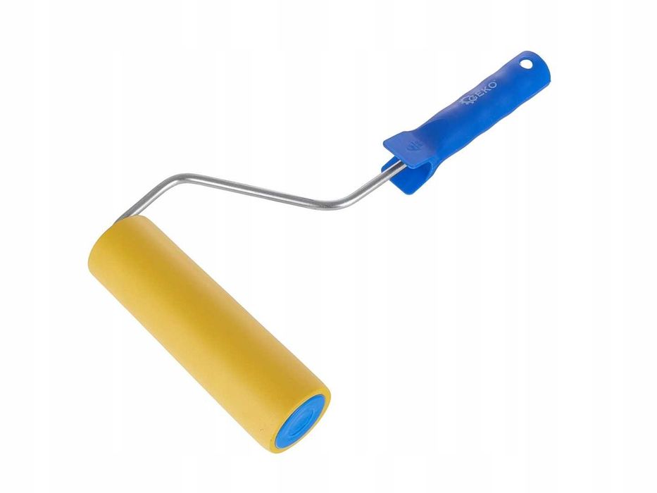 Geko Wałek dociskowy do tapet 15 cm z uchwytem, piankowy ролka G66318