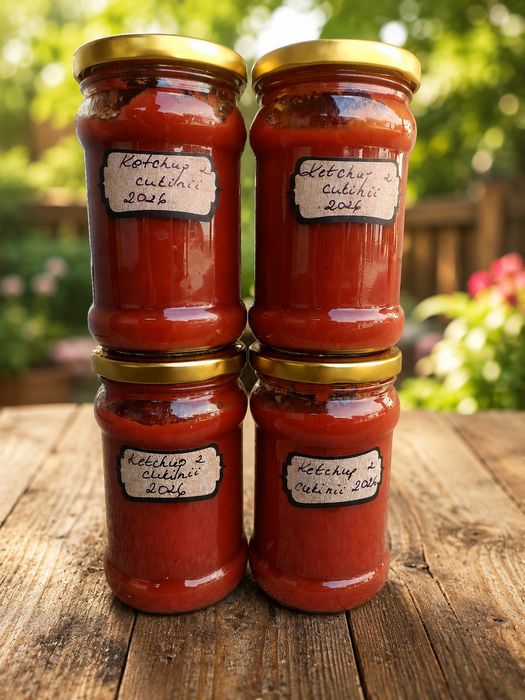 Domowy ketchup z cukinii, zestaw 4x315ml
