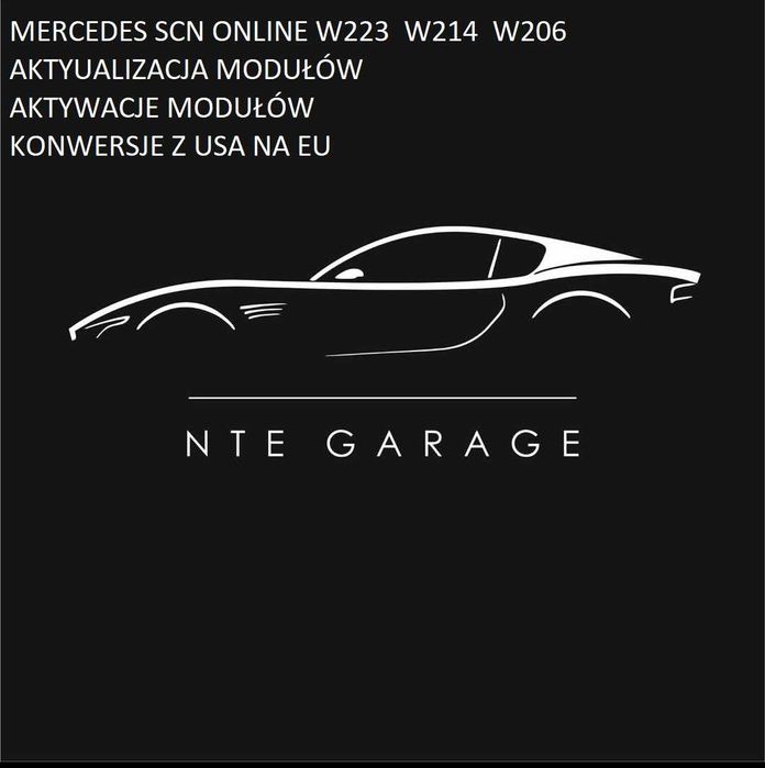 Mercedes kodowanie SCN programowanie konwersja USA/EU