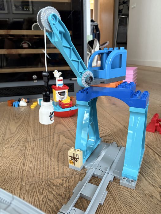 Pociąg Lego Duplo interaktywny 10875 + dodatkowe tory