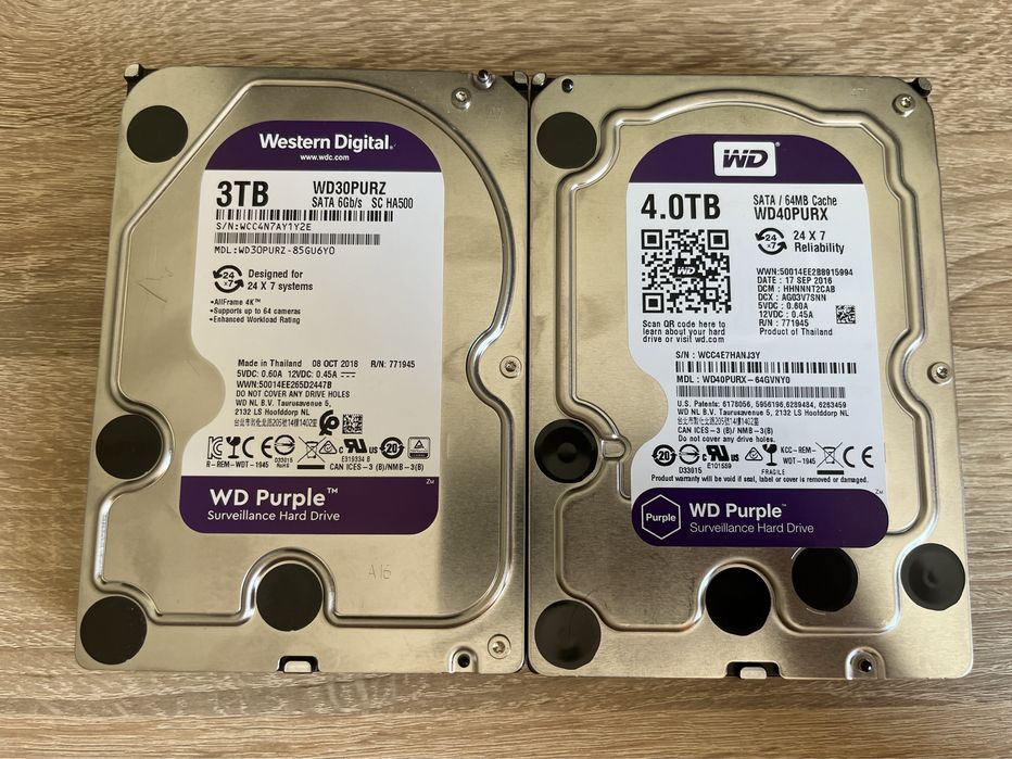 wd purple 4 tb - купити комплектуючі для ПК - Ціна на OLX.ua