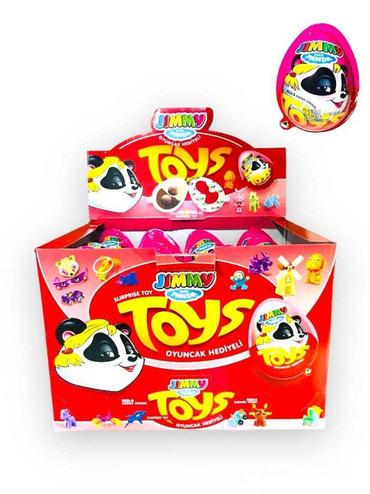Яйце з сюрпризом, kinder для дівчат Tayas Jimmy 24шт Турція: 560