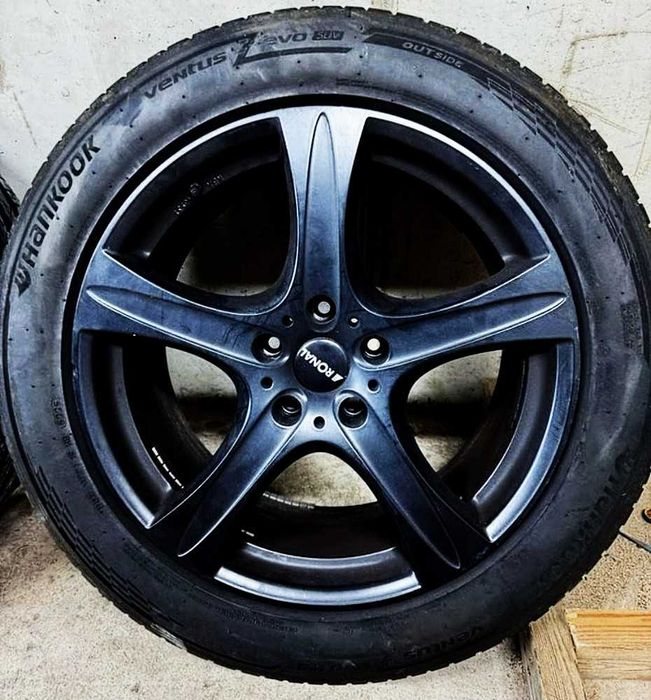 Jeep Grand Cherokee WK2 Summit Overland Dodge Durango Chrysler Ronal R55 Alufelgi 20 Cali 5x127+Czujniki