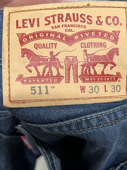 Джинсы Levi’s 511 оригинал