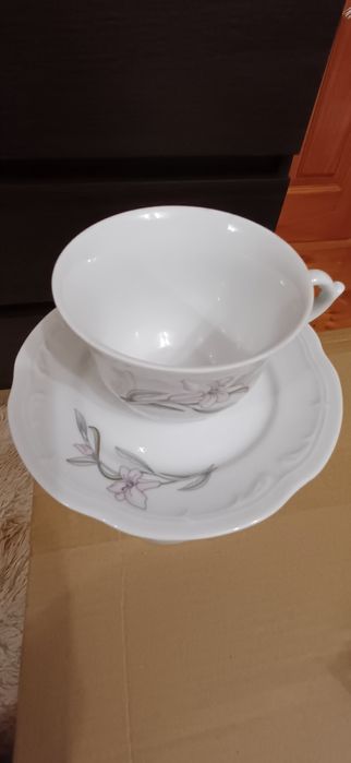 Фарфоровий кофейний сервіз