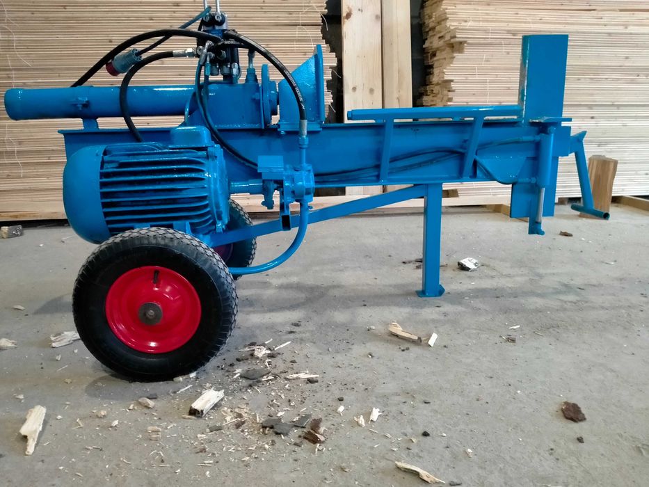 Rozłupywarka Elektryczna Sczyparka Łuparka Do Drenwna Transp Cały Kraj