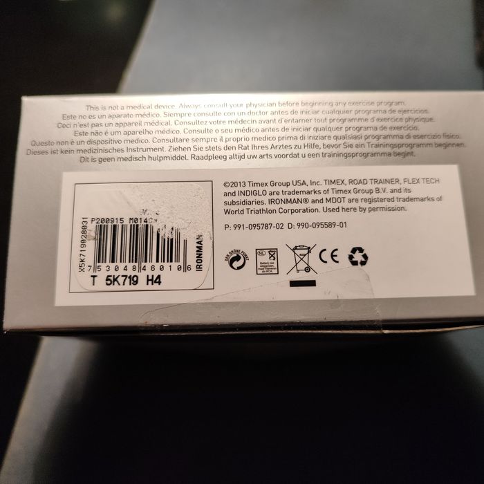 Zegarek męski Timex Ironman Triathlon T5K719 + HRM Sensor