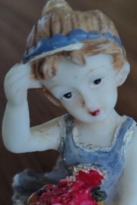 Baletnica,figurka ceramika,żywicowa 6 cm