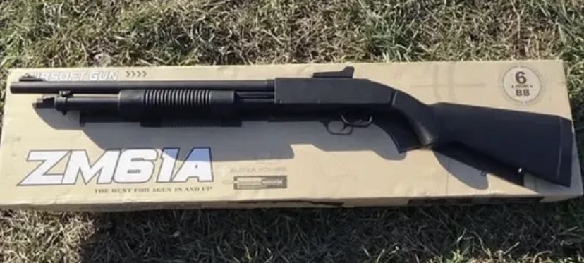 Винчестер Дробовик игрушечный CYMA ZM 61A металл-пластик с помпой