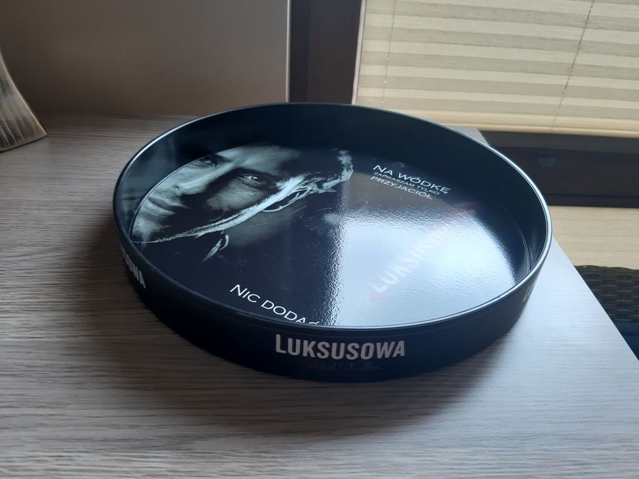 Taca luksusowa polish tacka barowa kolekcjonerska vintage boho