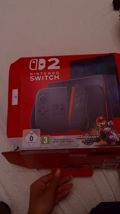 Nintendo switch 2 + pokemon legends raramente usada, comprada pcdiga com garantia caixa e todos acessórios
