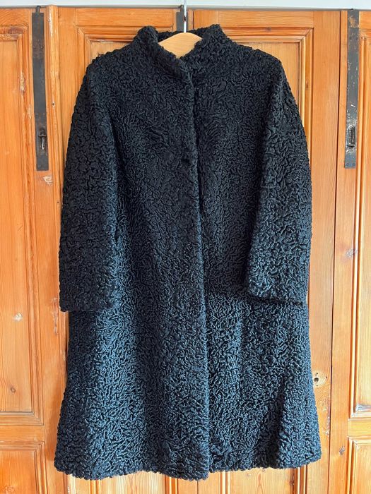 Casaco Astrakhan (astracan), anos 60