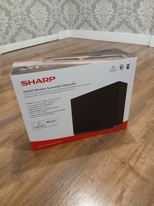 Sharp Aquos Wireless Subwoofer. Bezprzewodowy subwoofer