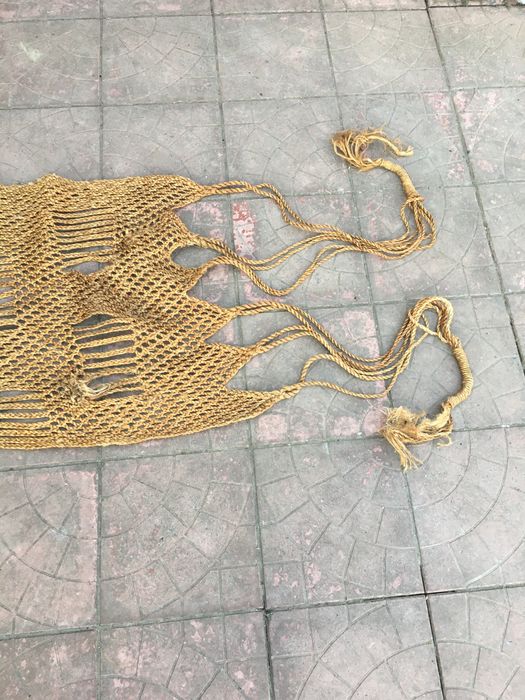 Гамак подвесной джутовый.