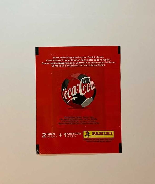 Saqueta Cromos Coca-Cola Edição Especial (versão portuguesa)