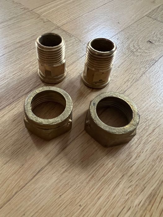 Штуцеры фитинги счетчика воды полдюйма 1/2“