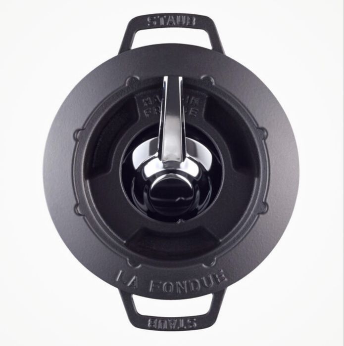 Conjunto STAUB para fondue 20cm, preto